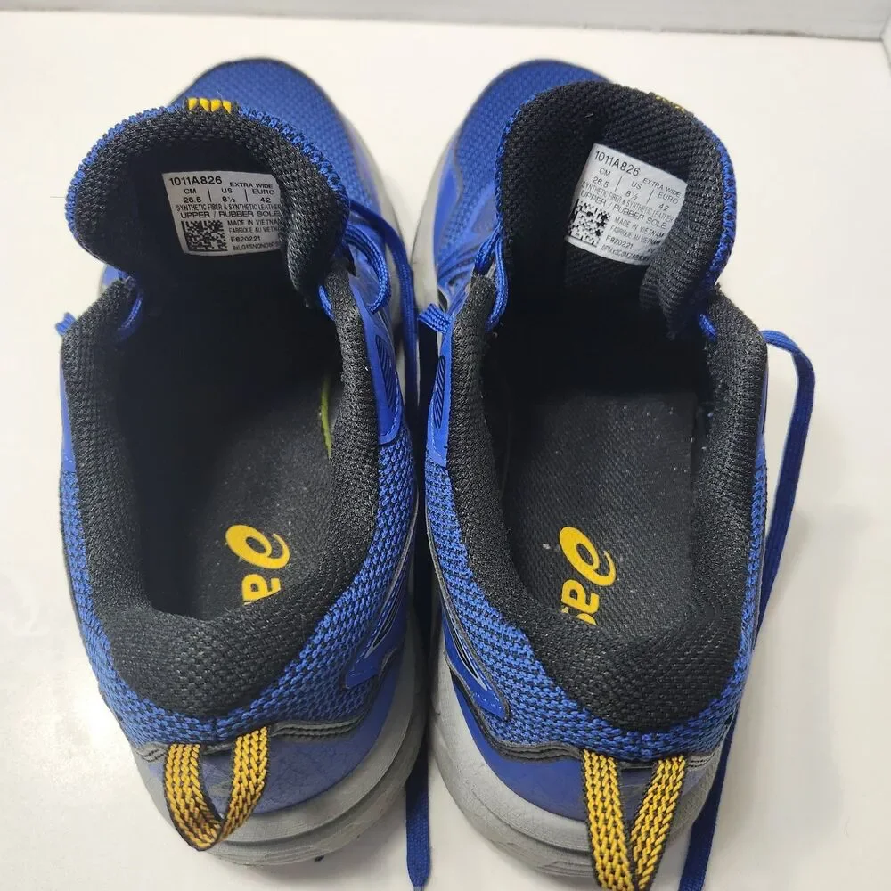 ASICS Gel Venture 8 Extra Wide Monaco Blue Running Shoes 1011A826-402 Size 8.5